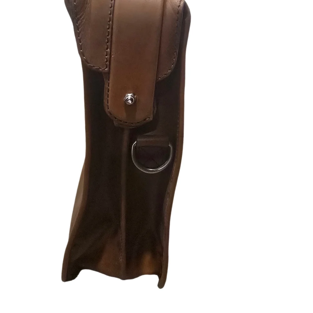 Johnston & Murphy Tan Leather Briefcase
